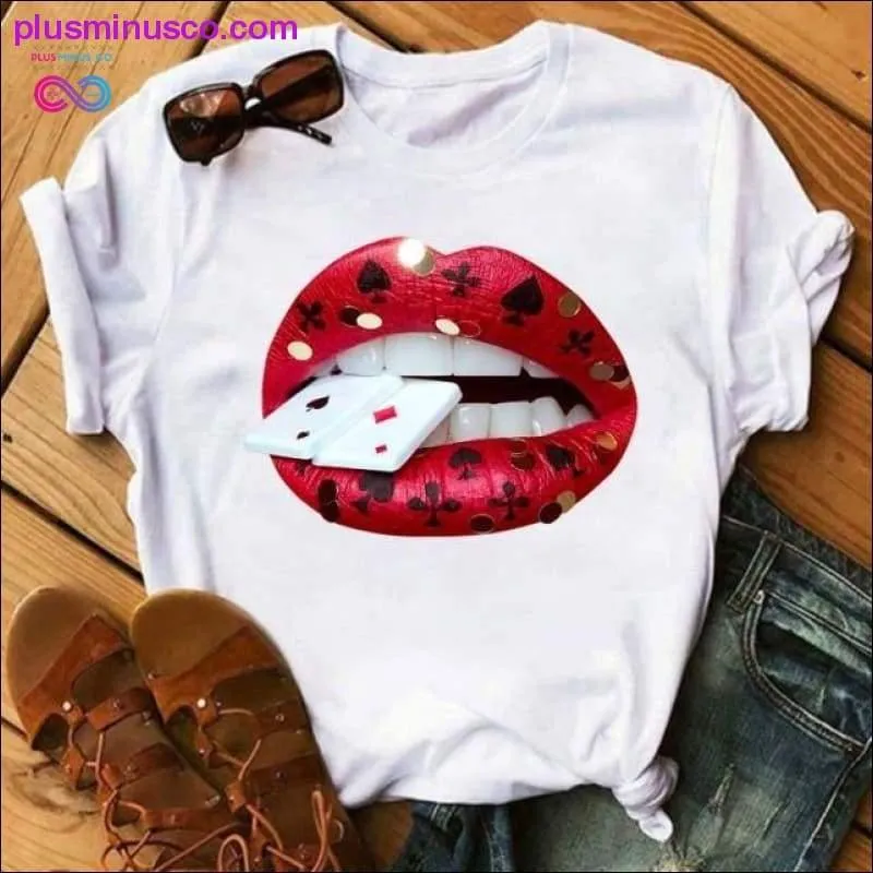 Summer Cartoon Funny Printed Black Tshirt for Girls