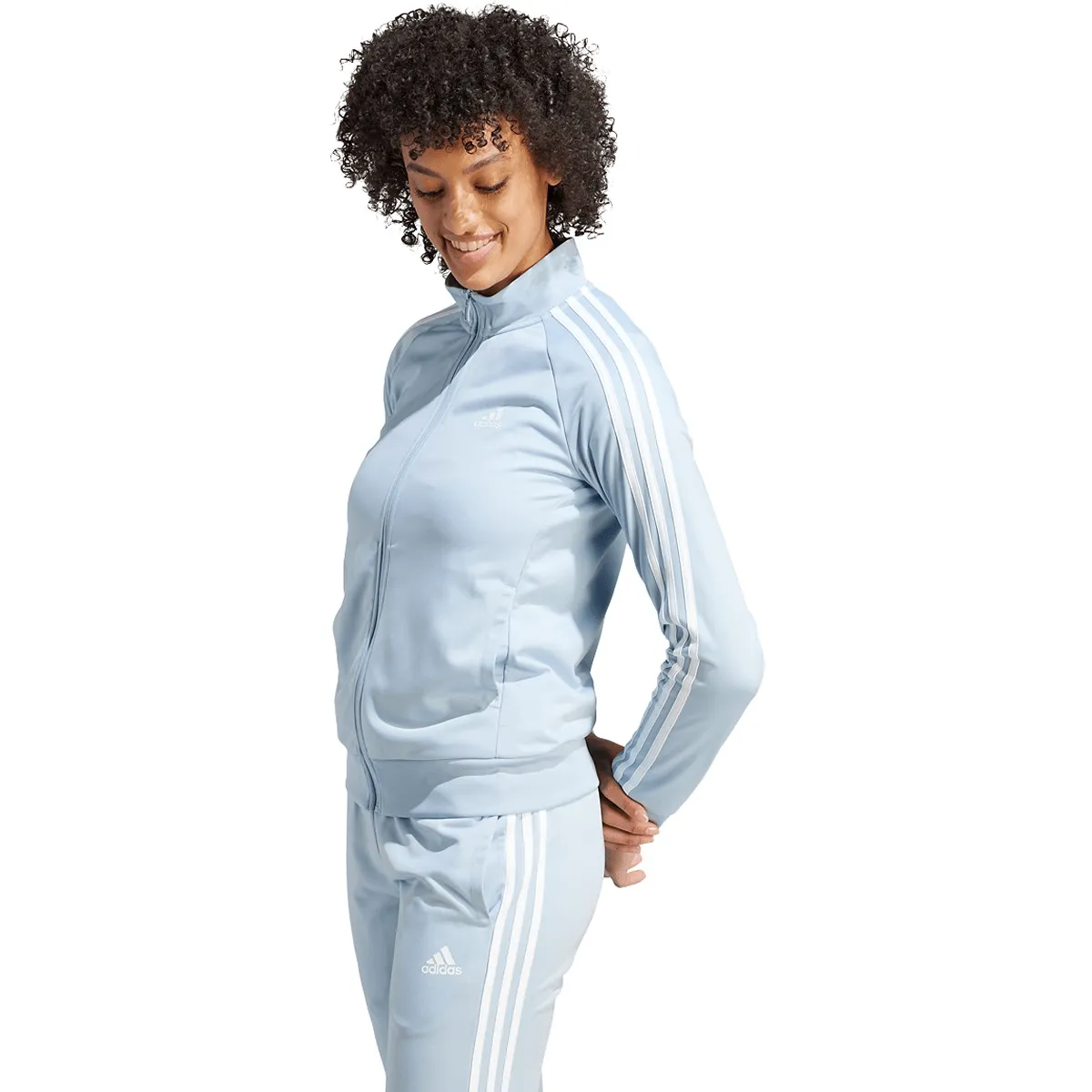 Slim Fit Track Jacket with 3-Stripes by adidas