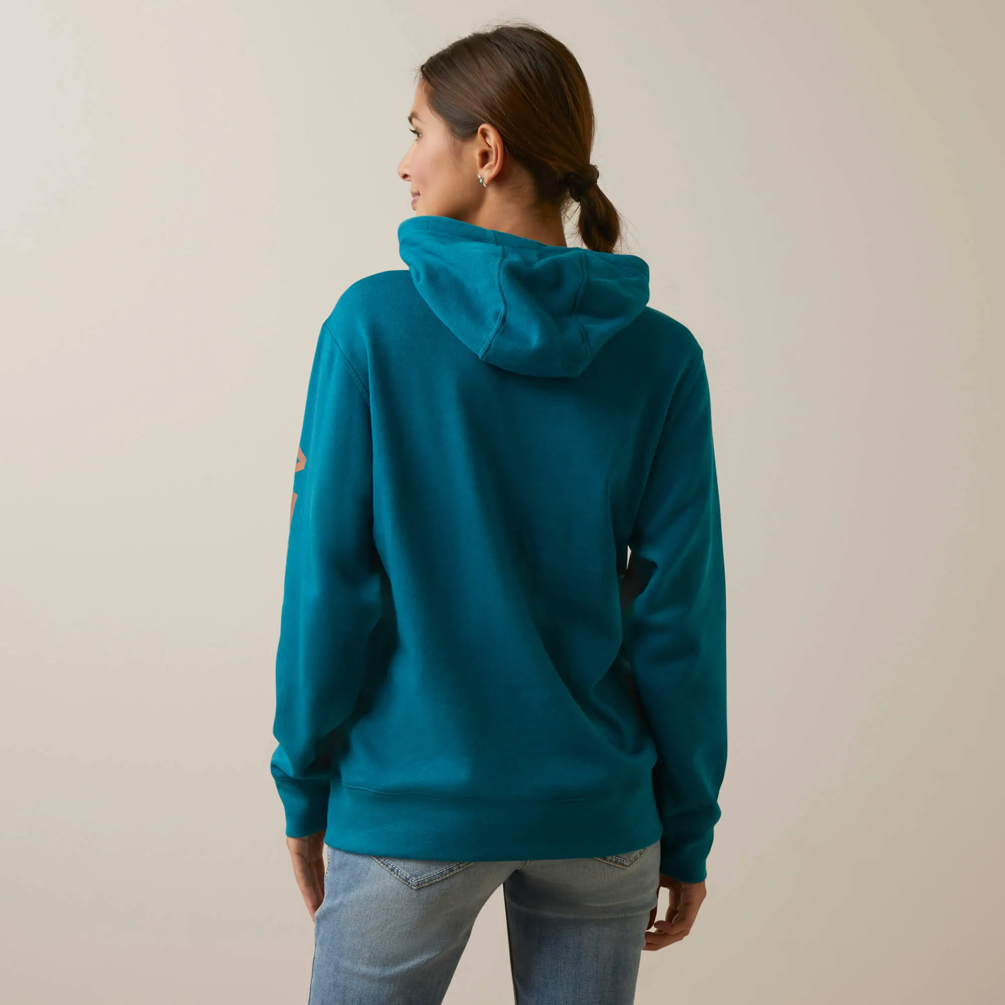 Women's Deep Lagoon Logo Hoodie