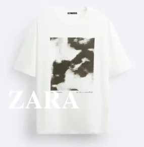 ZARA Short Sleeves Tees